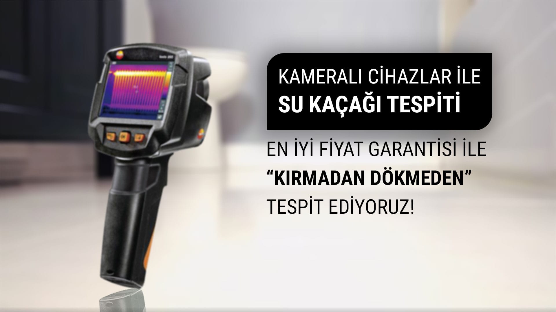 Yakutiye Su Kaçağı Tespiti